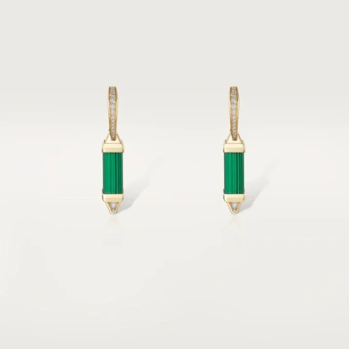 Les Berlingots De Cartier Sleeper Earrings, Diamonds