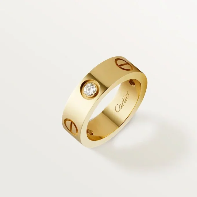 Love 3 Diamond Ring – Yellow Gold, Classic Model | Cartier Us Love 3 Diamond Ring – Yellow Gold, Classic Model | Cartier Us