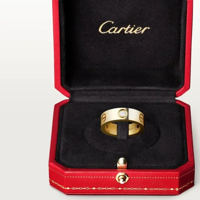 Love 3 Diamond Ring – Yellow Gold, Classic Model | Cartier Us Love 3 Diamond Ring – Yellow Gold, Classic Model | Cartier Us