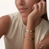 Love Bracelet, Classic Model, Brushed, 4 Diamonds