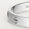 Love Bracelet, Classic Model, Brushed, 4 Diamonds