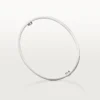 Love Bracelet, Classic Model, Brushed, 4 Diamonds