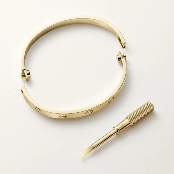 Love Bracelet, Classic Model, Brushed