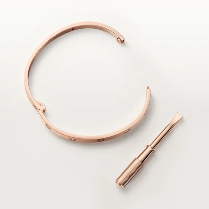 Love Bracelet, Medium Model, 4 Diamonds