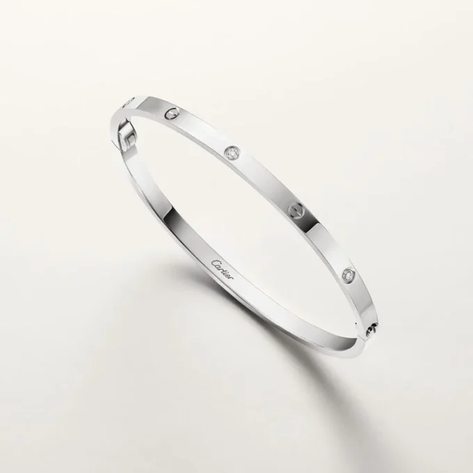 Love Bracelet, Small Model, 6 Diamonds