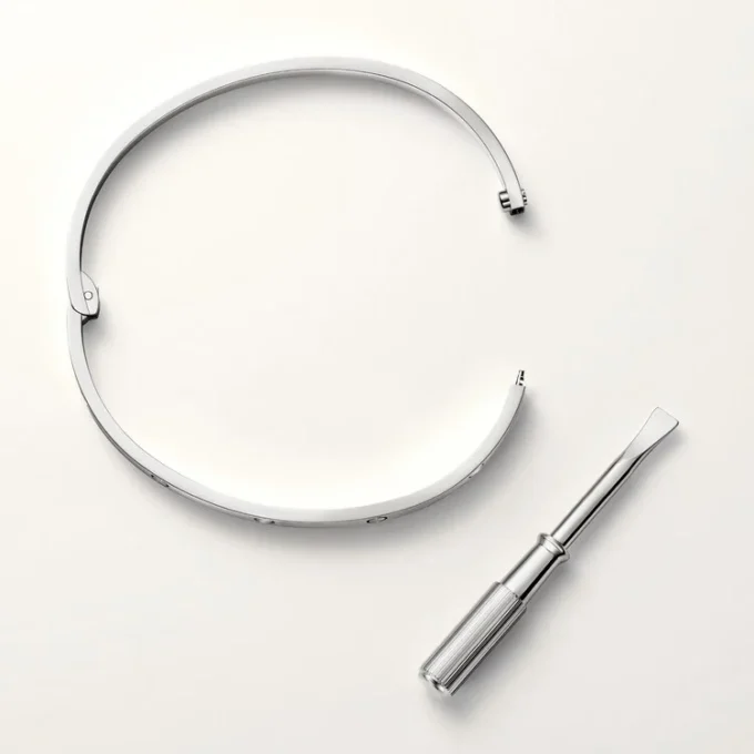Love Bracelet, Small Model, 6 Diamonds