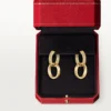 Love Earrings, Multiwear, Half-Paved