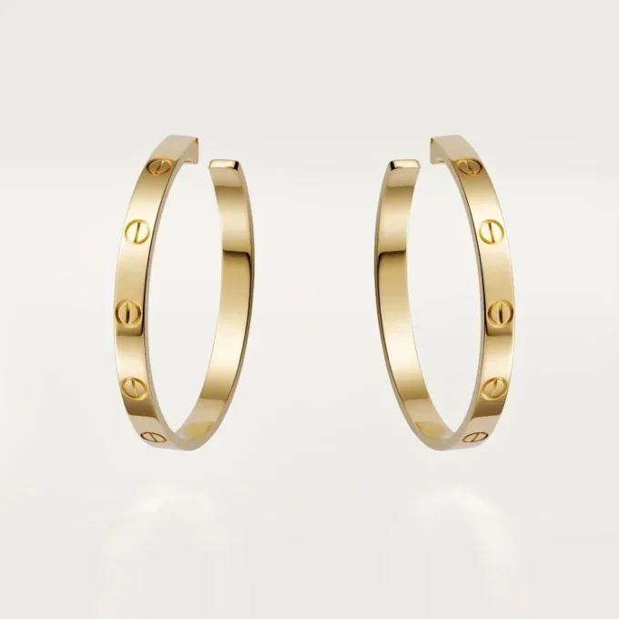 Love Earrings – Yellow Gold – Cartier