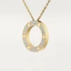 Love Necklace, Diamond-Paved – Yellow Gold, Diamonds – Cartier