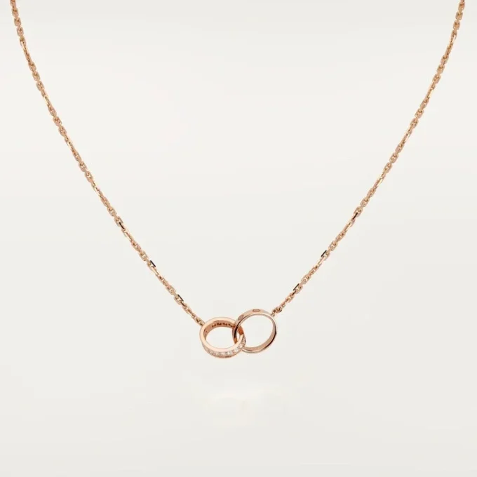 Love Necklace, Diamonds – Rose Gold, Diamonds – Cartier