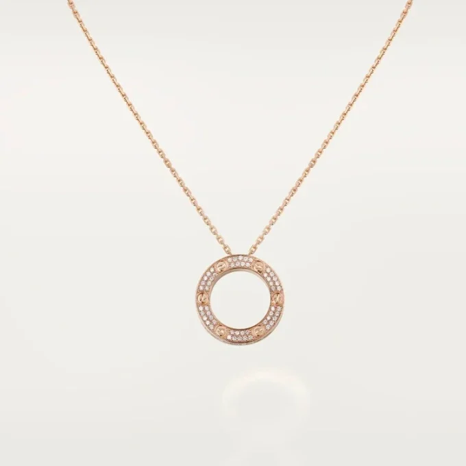 Love Necklace – Pink Gold, Diamonds – Cartier