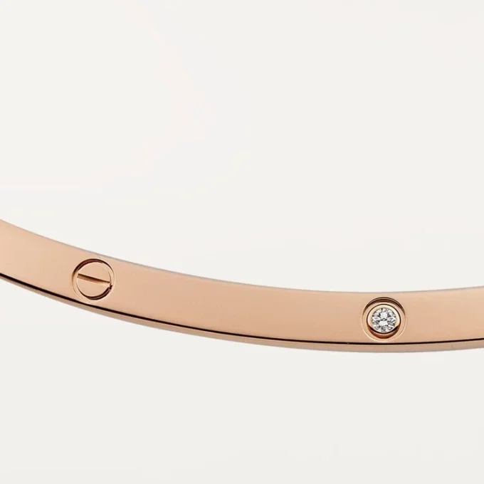 Love Torque Necklace, 10 Diamonds