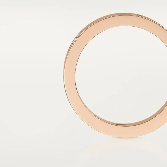 Love Ring, 3 Diamonds – Rose Gold, Diamonds – Cartier Love Ring, 3 Diamonds – Rose Gold, Diamonds – Cartier