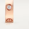 Love Ring, 3 Diamonds – Rose Gold, Diamonds – Cartier Love Ring, 3 Diamonds – Rose Gold, Diamonds – Cartier