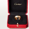 Love Ring, 3 Diamonds – Rose Gold, Diamonds – Cartier Love Ring, 3 Diamonds – Rose Gold, Diamonds – Cartier