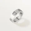 Love Ring, 3 Diamonds – White Gold, Diamonds – Cartier Love Ring, 3 Diamonds – White Gold, Diamonds – Cartier