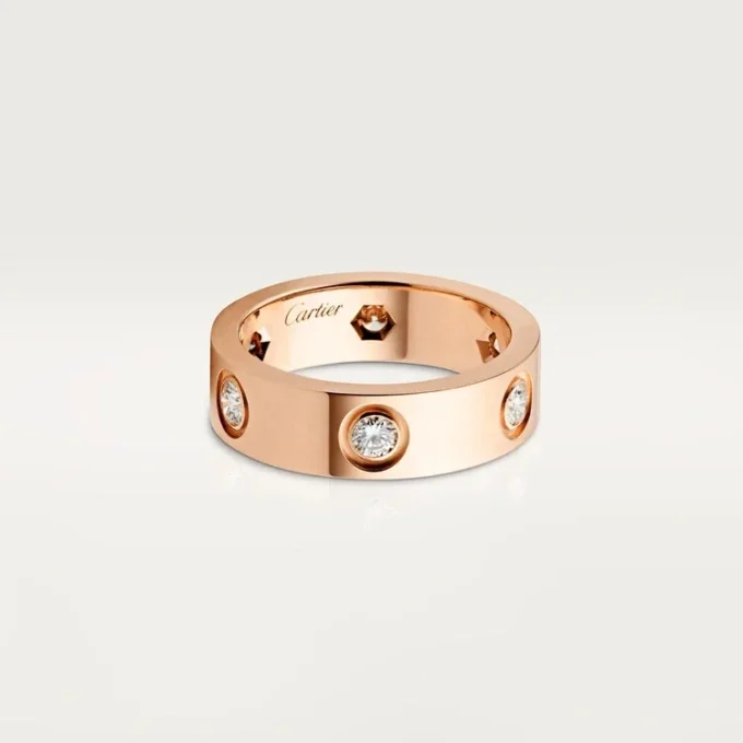 Love Ring – Rose Gold, Diamonds – Cartier Love Ring – Rose Gold, Diamonds – Cartier