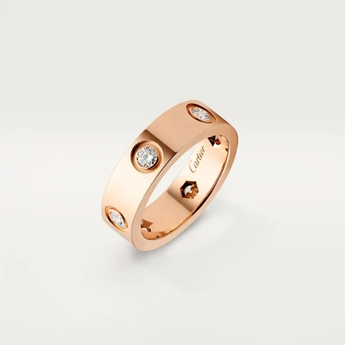 Love Ring – Rose Gold, Diamonds – Cartier Love Ring – Rose Gold, Diamonds – Cartier