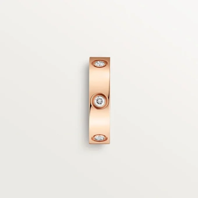 Love Ring – Rose Gold, Diamonds – Cartier Love Ring – Rose Gold, Diamonds – Cartier