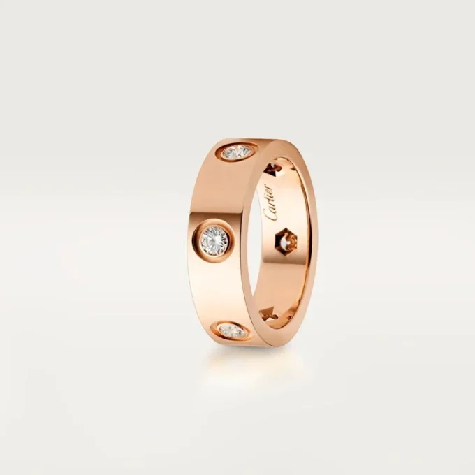 Love Ring – Rose Gold, Diamonds – Cartier Love Ring – Rose Gold, Diamonds – Cartier