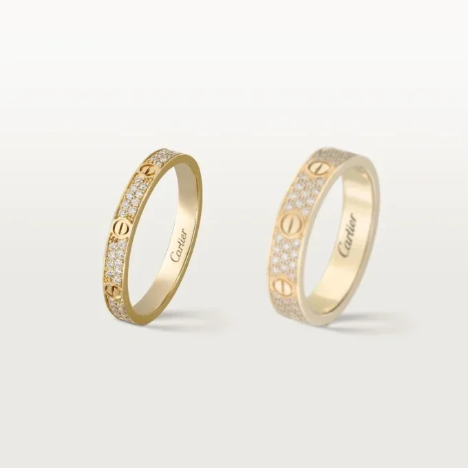 Love Ring, Sm – Yellow Gold, Diamonds – Cartier