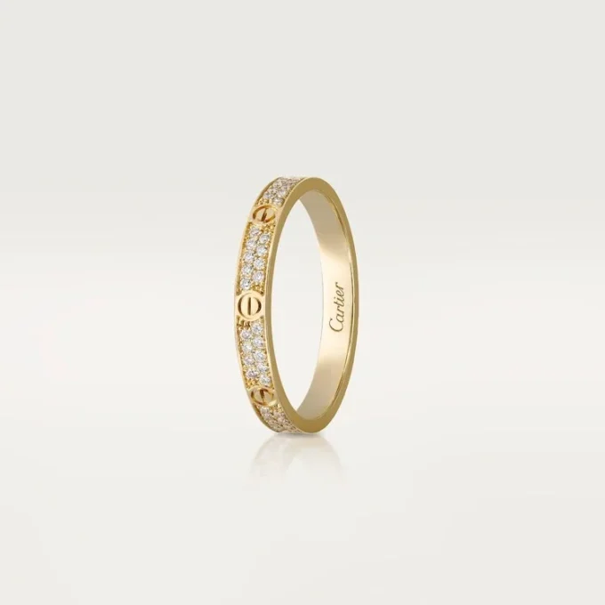 Love Ring, Sm – Yellow Gold, Diamonds – Cartier