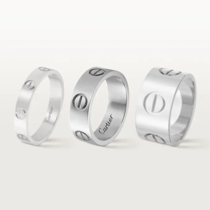 Love Ring – White Gold, Classic Model | Cartier Us
