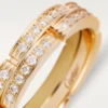 Maillon Panthere Ring – Yellow Gold, Diamonds – Cartier