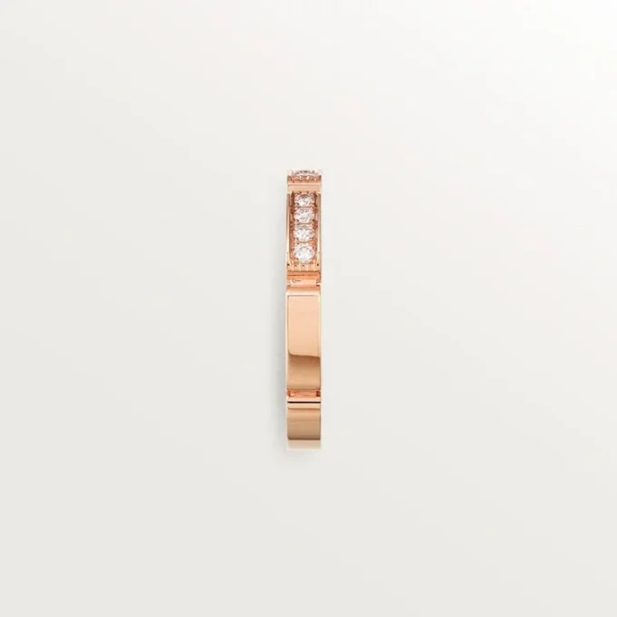 Maillon Panthere Wedding Band – Pink Gold, Diamonds – Cartier