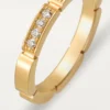 Maillon Panthere Wedding Band – Yellow Gold, Diamonds – Cartier