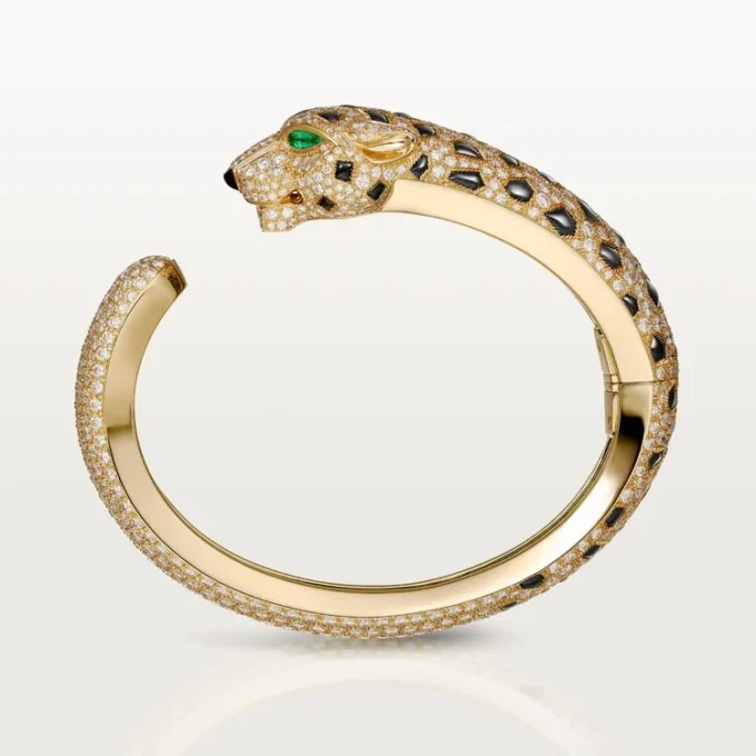 Panthere De Cartier Bracelet, Paved