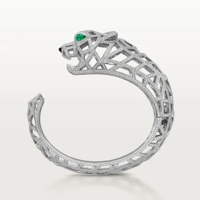Panthere De Cartier Bracelet, Paved