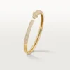 Panthere De Cartier Bracelet, Small Model, Half-Paved