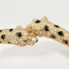 Panthere De Cartier Bracelet, Small Model, Half-Paved