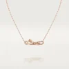Panthere De Cartier Necklace – Rose Gold, Tsavorite Garnets, Diamonds – Cartier