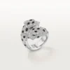 Panthere De Cartier Ring, Articulated, Paved