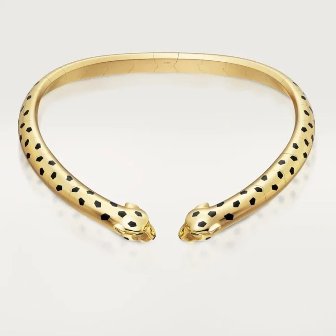 Panthere De Cartier Torque Necklace, Articulated