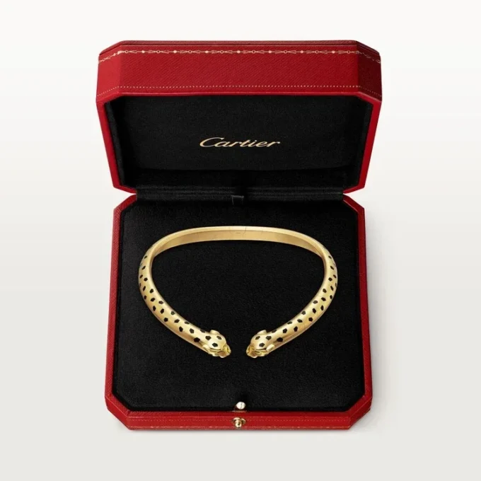 Panthere De Cartier Torque Necklace, Articulated