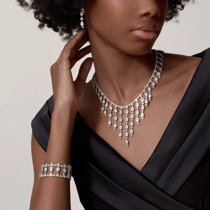 Pluie De Cartier Necklace, Diamonds