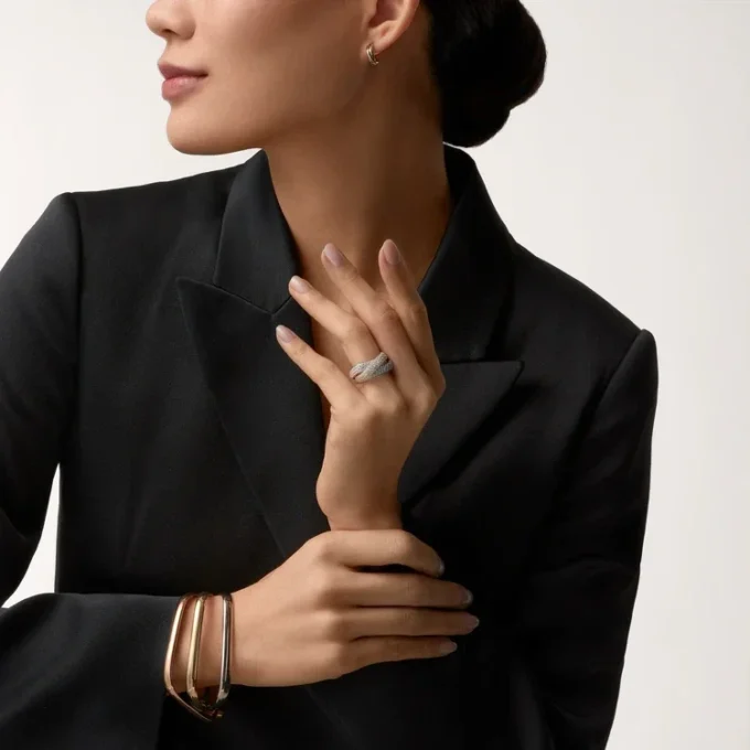 Trinity Bracelet, Cushion-Shaped