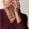 Trinity Necklace, Cushion-Shaped, Medium Model