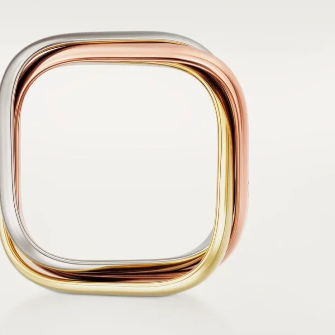 Trinity Ring, Cushion-Shaped, Classic Model Trinity Ring, Cushion-Shaped, Classic Model