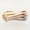 Trinity Ring, Cushion-Shaped, Classic Model Trinity Ring, Cushion-Shaped, Classic Model