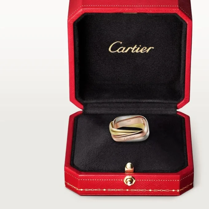 Trinity Ring, Cushion-Shaped, Classic Model Trinity Ring, Cushion-Shaped, Classic Model