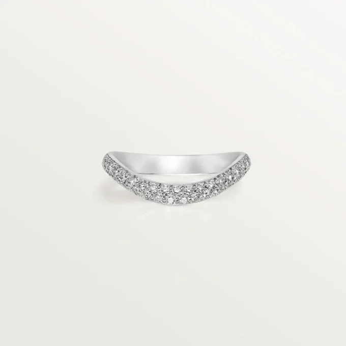 Trinity Ruban Wedding Band – Platinum, Diamond – Cartier Trinity Ruban Wedding Band – Platinum, Diamond – Cartier