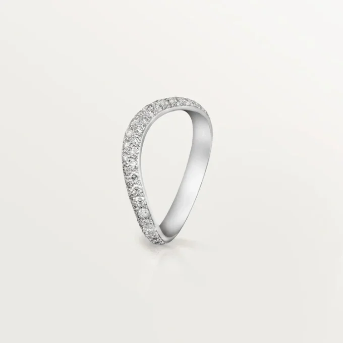 Trinity Ruban Wedding Band – Platinum, Diamond – Cartier Trinity Ruban Wedding Band – Platinum, Diamond – Cartier