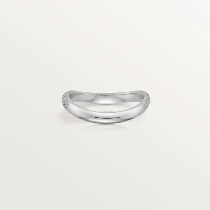 Trinity Ruban Wedding Band – Platinum, Diamond – Cartier Trinity Ruban Wedding Band – Platinum, Diamond – Cartier