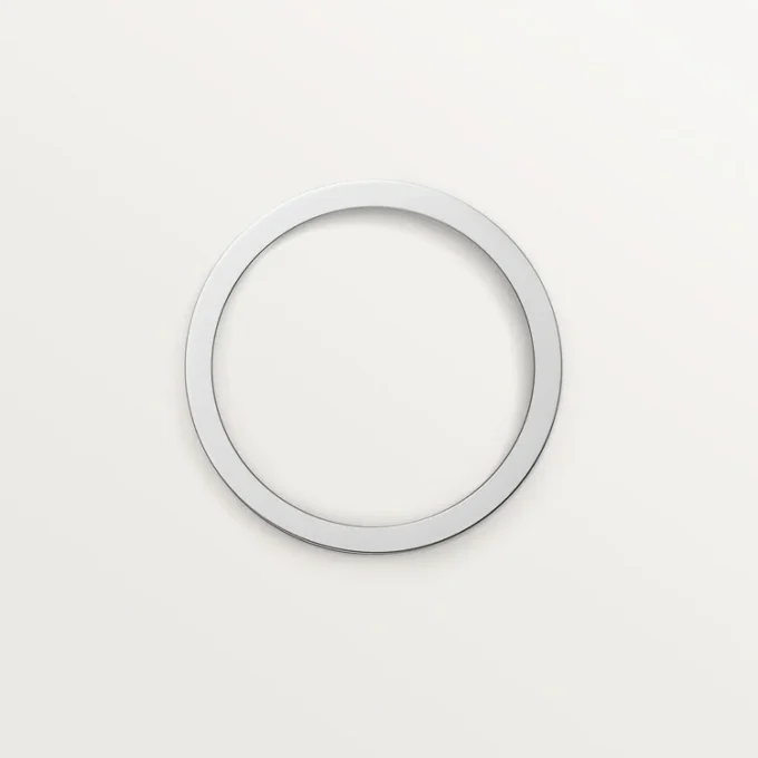 Trinity Wedding Band – White Gold – Cartier